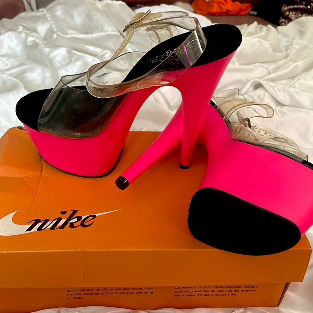 Pleasers dance shoes